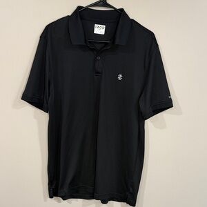 Izod golf Men's Polo Shirt in Black size large